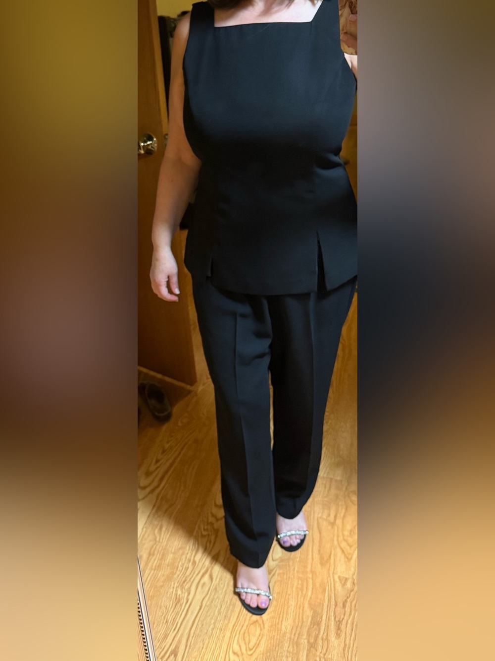 Virgo Black Pant Set